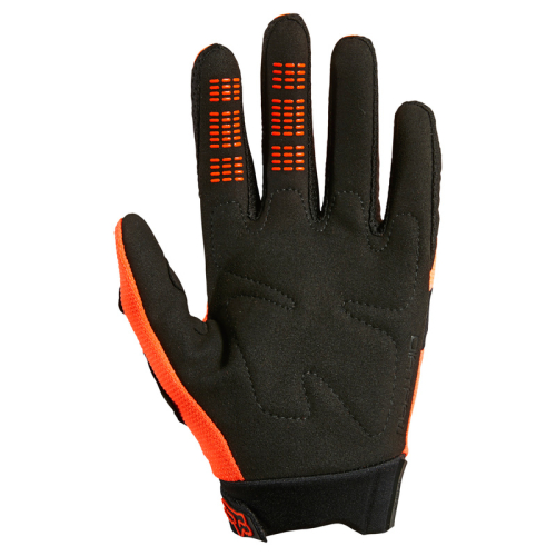 Rękawice motocyklowe cross,quad dla dzieci FOX JUNIOR DIRTPAW ORANGE
